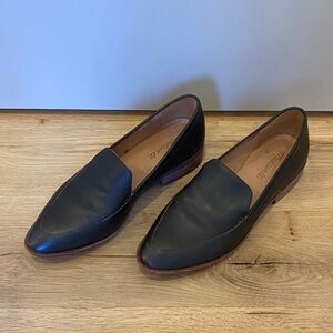 Madewell Women’s Olive Green Frances Loafers - Size 8